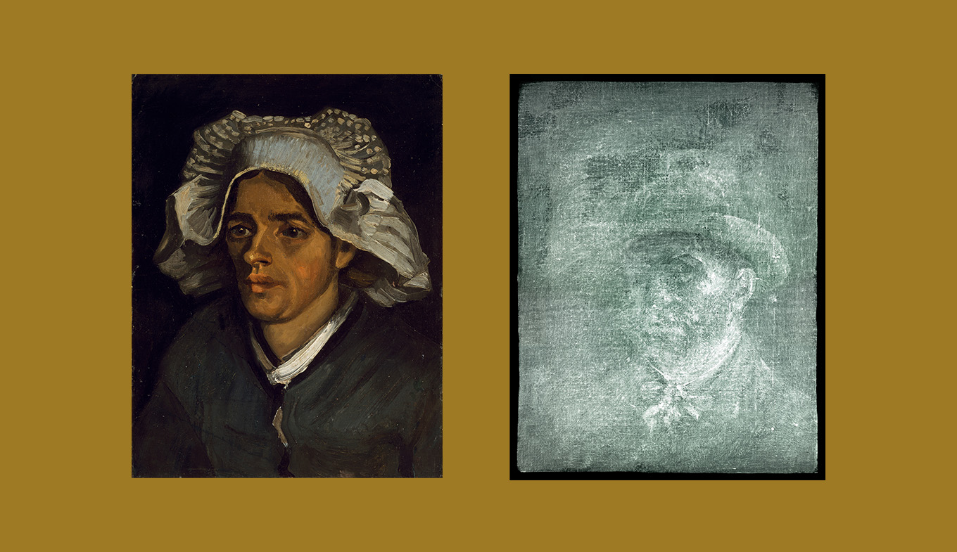 New Van Gogh revealed by an x-ray taken New Van Gogh revealed by an x-ray taken