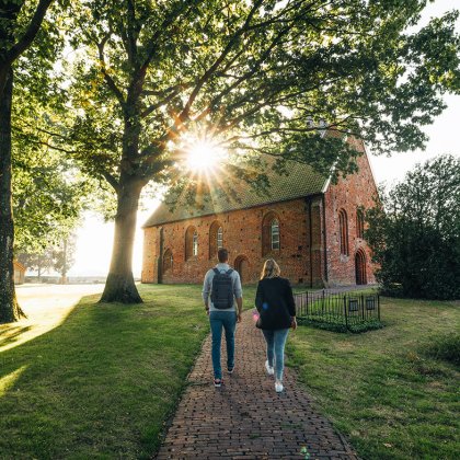 Church of artist village Zweeloo