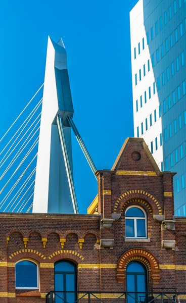 Rotterdam old and new architecture