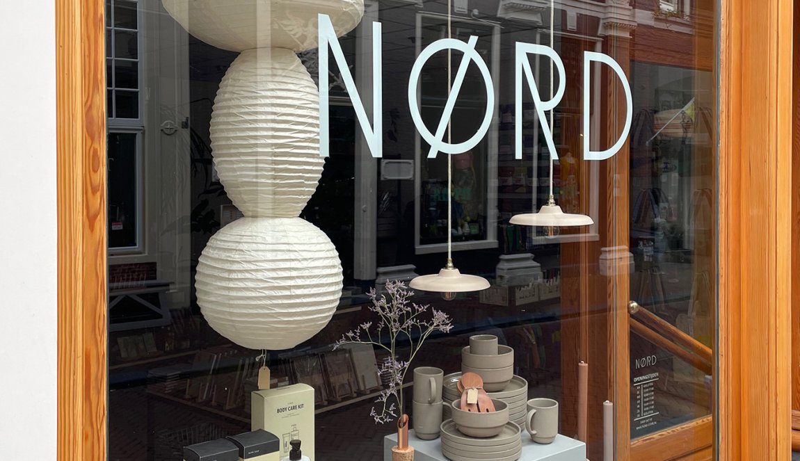 NØRD concept store is a shop & coffee bar in historic downtown Leeuwarden