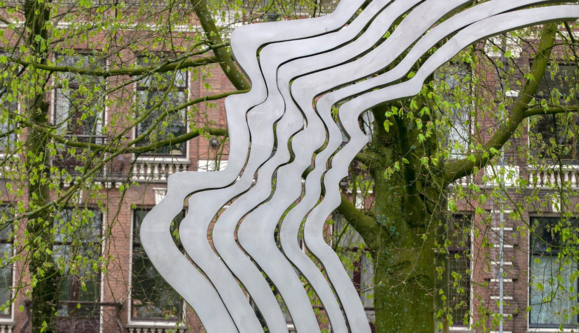 Monument 'The Scream' is a work of art by Jeroen Henneman in Amsterdam