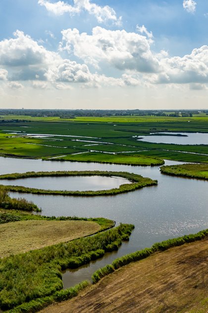 The Land of Leeghwater area, which includes Schermer