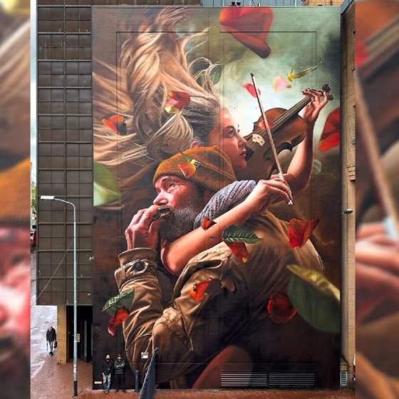 Mural in Eindhoven voted most beautiful in the world 2025
