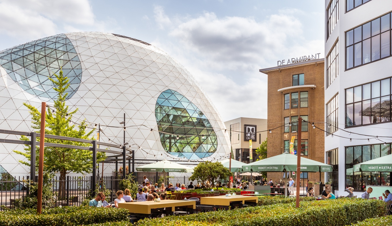 The Blob in the city center of Eindhoven