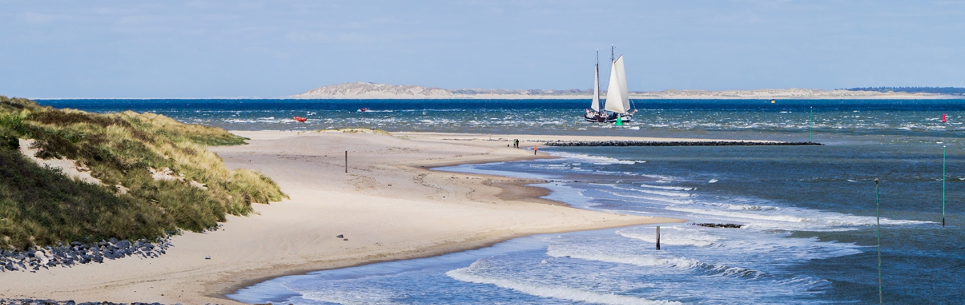Seaside on Vlieland island Seaside on Vlieland island
