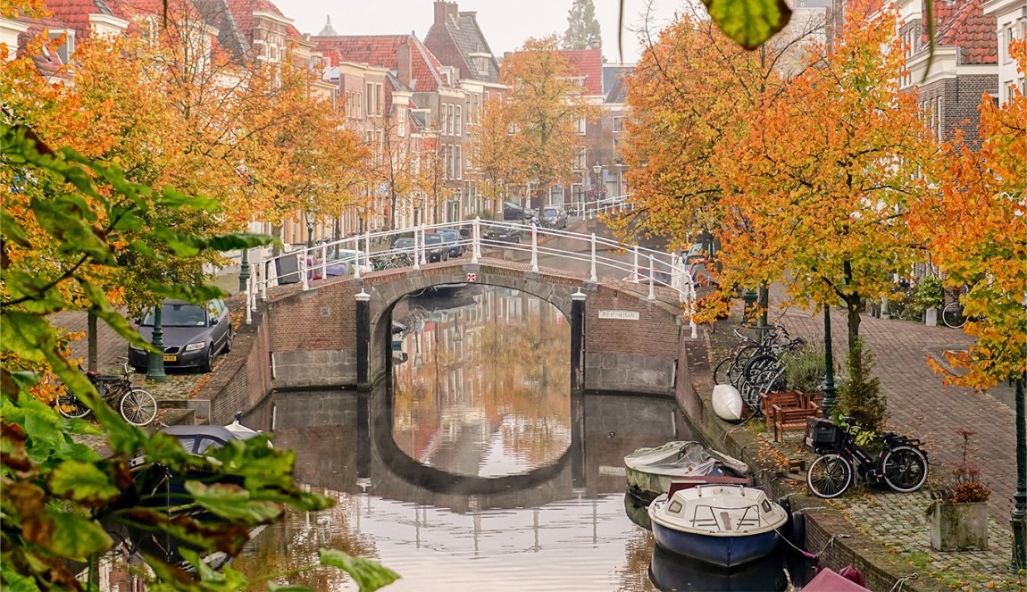Canal in Leiden 
