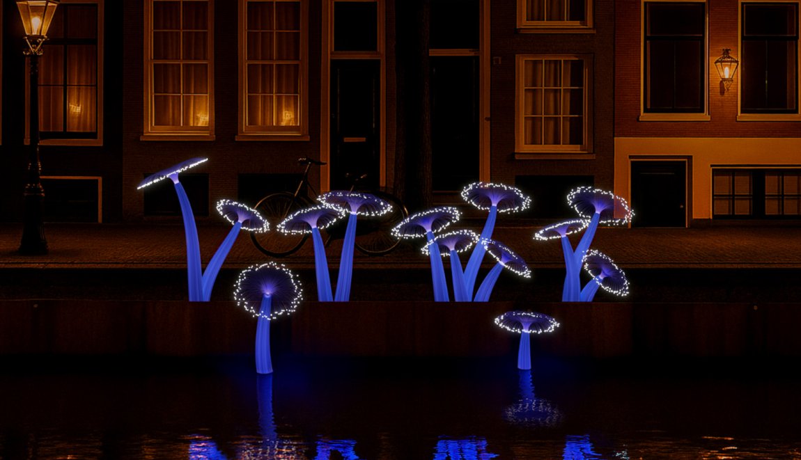 Amsterdam Light Festival Coral Luminance Amsterdam Light Festival Coral Luminance