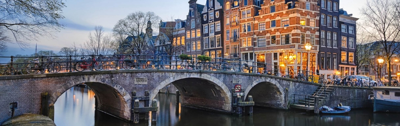 Canal in Amsterdam Canal in Amsterdam