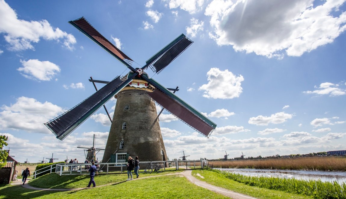 Windmill Museum Nederwaard Kinderdijk