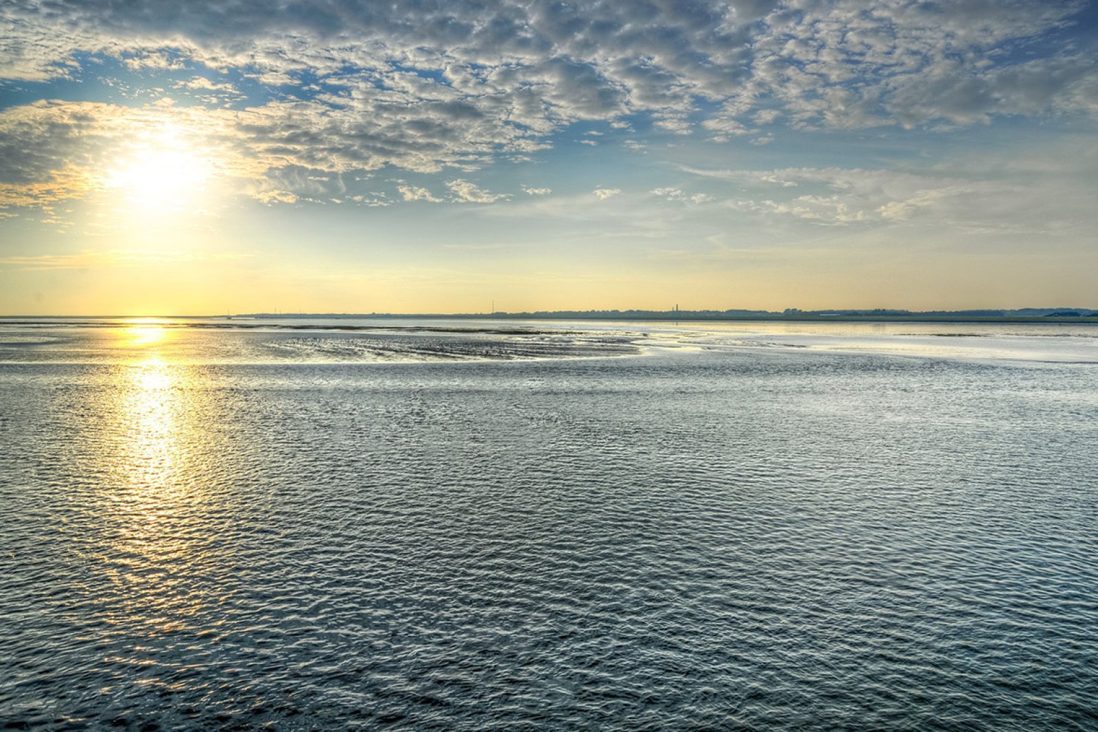 The Wadden Sea and Wadden Islands in Holland, UNESCO World Heritage Sites -  