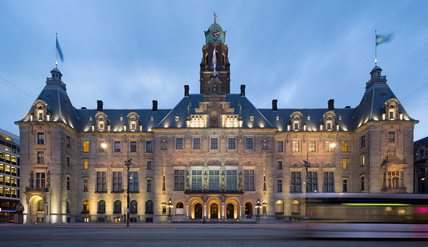Het stadhuis aan de Coolsingel Rotterdam Het stadhuis aan de Coolsingel Rotterdam