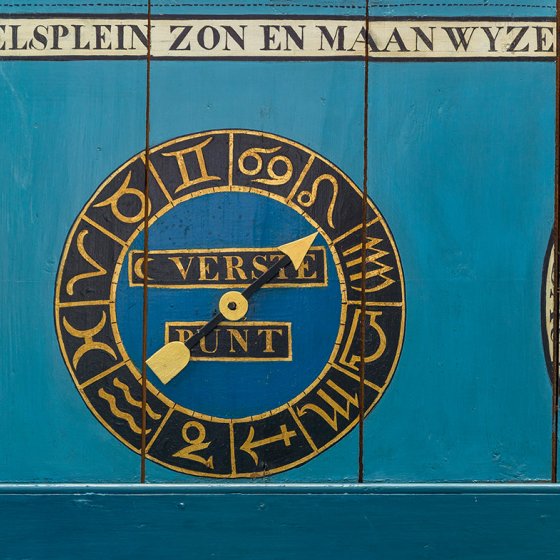 Interior of Eise Eisinga Planetarium