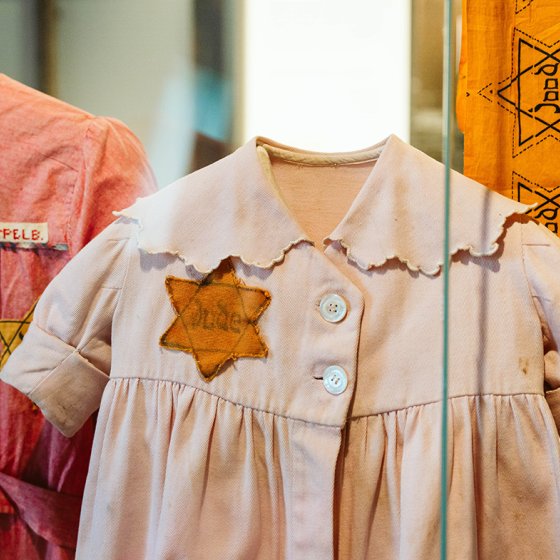 Clothing for Jews people Holocaust Museum Amsterdam