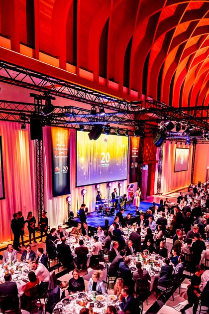 Louwman Museum great hall event