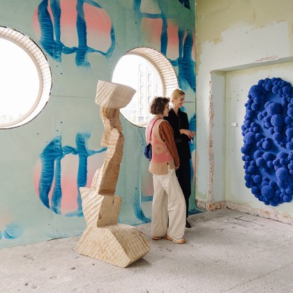 Visitors at Dutch Design Week Central Station