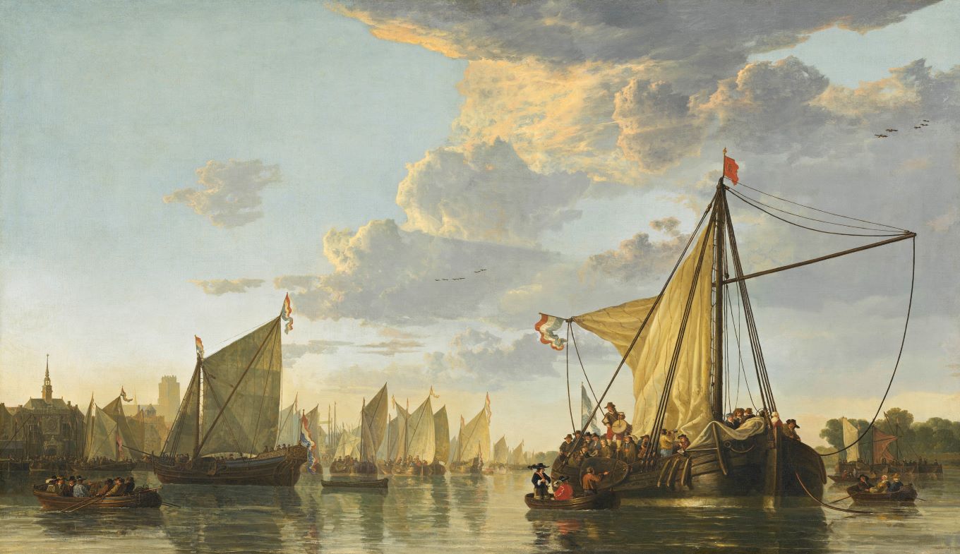 Painting Aelbert Cuyp The Maas at Dordrecht Painting Aelbert Cuyp The Maas at Dordrecht