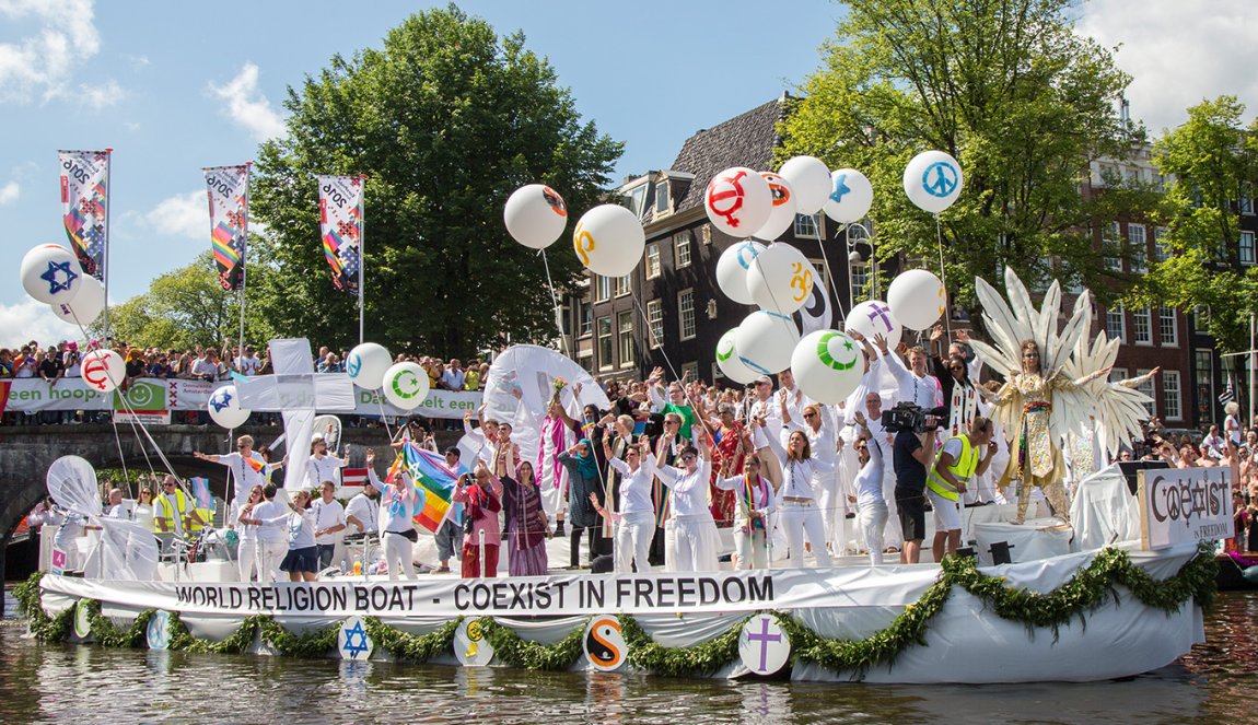 Gay Pride World Religion Boat Gay Pride World Religion Boat