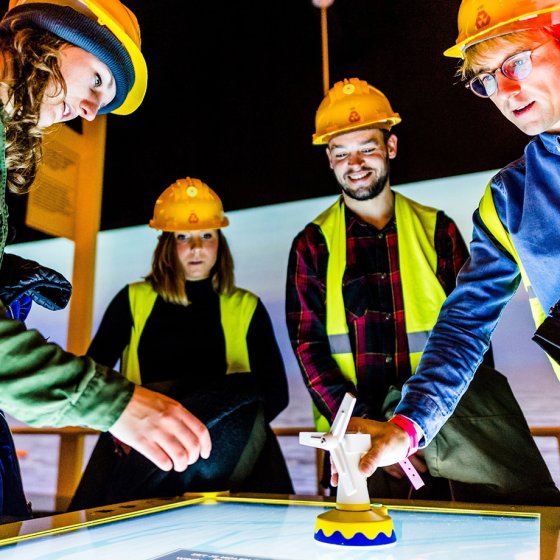 Visitors Maritime Museum Rotterdam discover the offshore experience