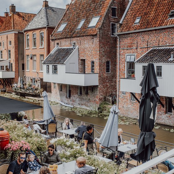 Waterfront Terrace in Appingedam
