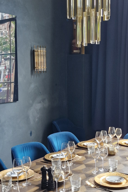 Private dining event at Amsterdam hotspots