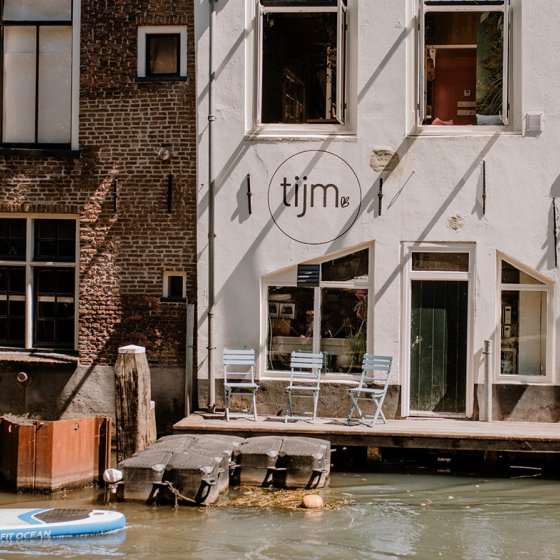 Supping for diner Tijm