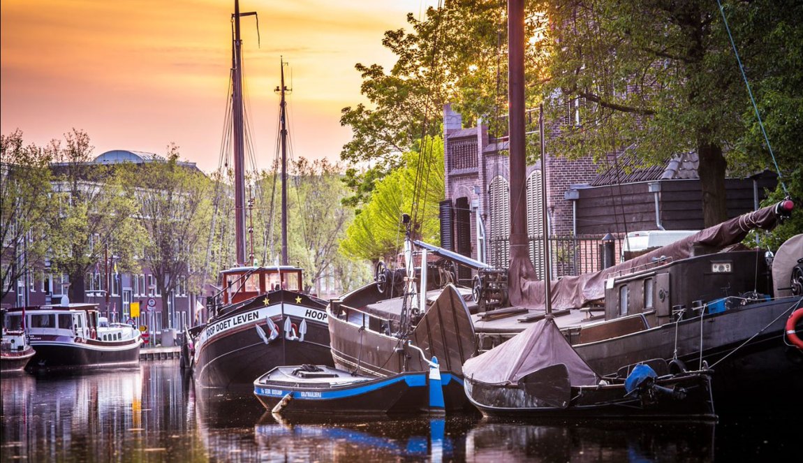 Old port of Gouda Old port of Gouda