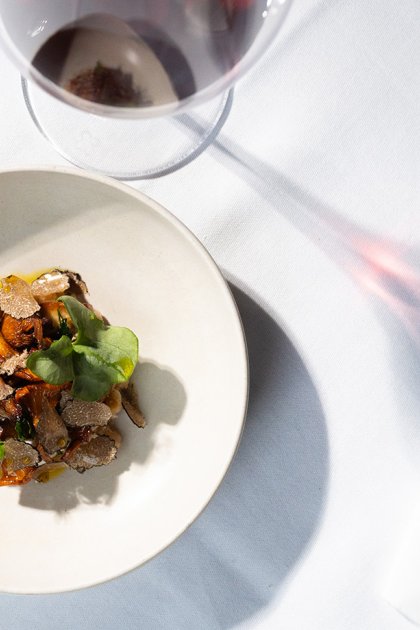 Restaurant Konijnenvoer set table