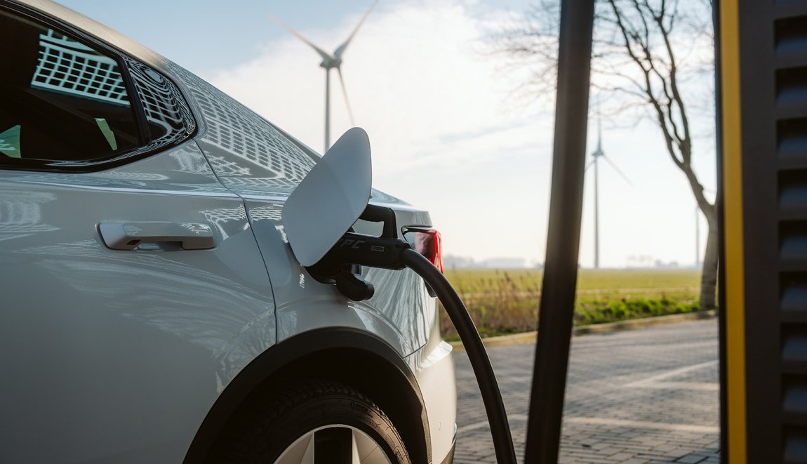 Charging electric cars at Fastned in the Netherlands