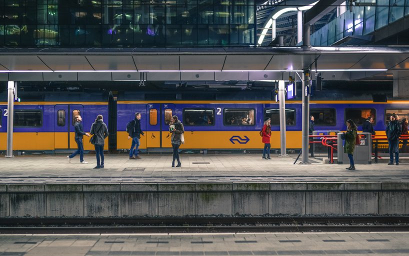 Mit der Bahn unterwegs in Holland