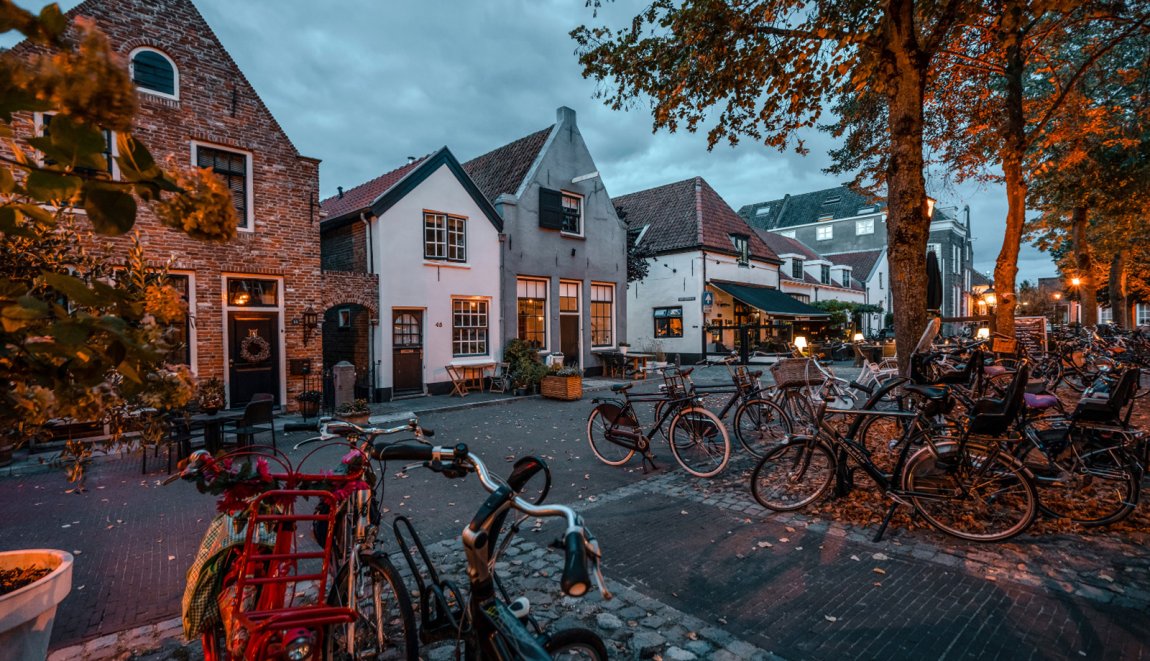 Harderwijk in herfstkleuren Harderwijk in herfstkleuren