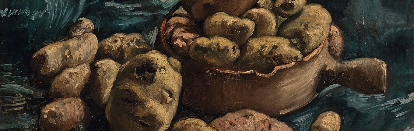 Painting Still Life with Potatoes