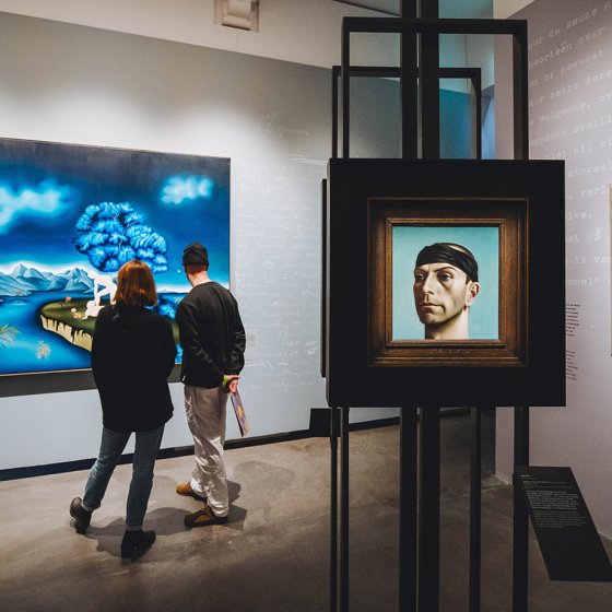Visitors explore inspiring modern and contemporary art at Centraal Museum in Utrecht