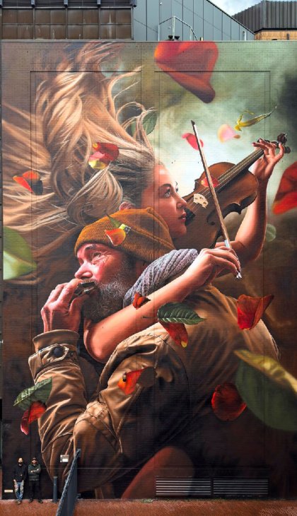 Mural in Eindhoven named most beautiful in the world 2025