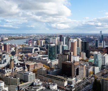 Rotterdam skyline