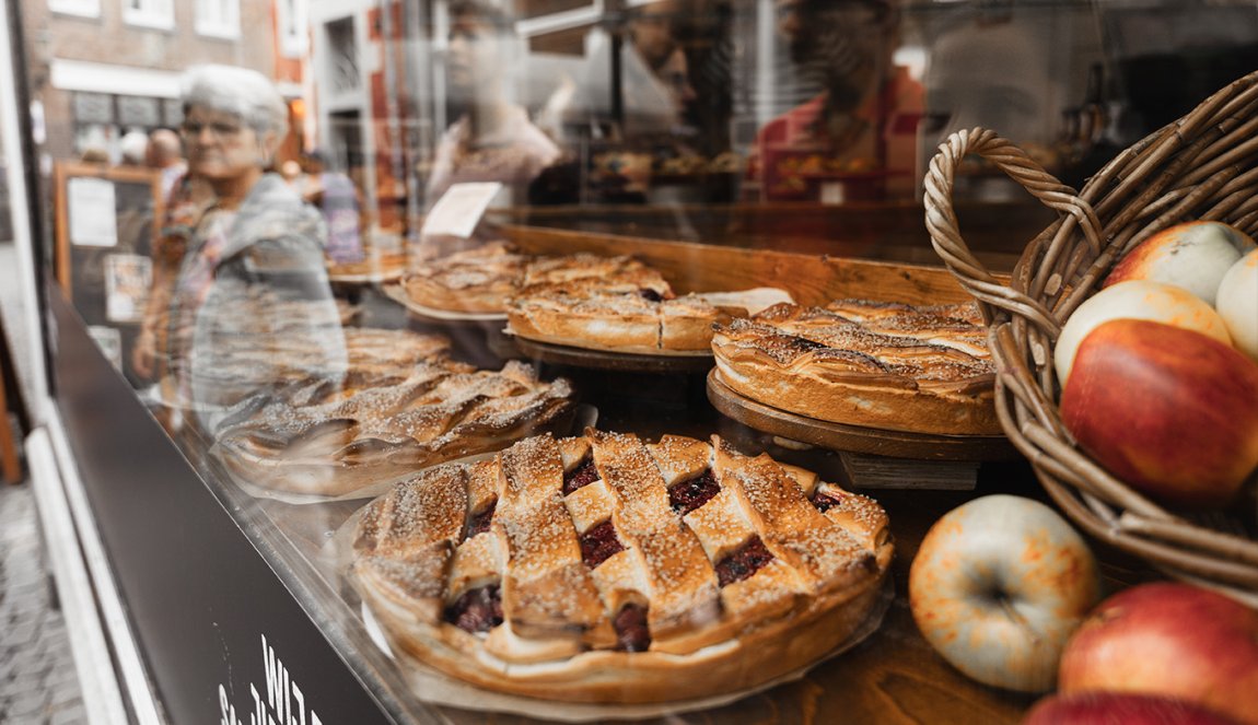 Handmate apple pie in Zuid Limburg