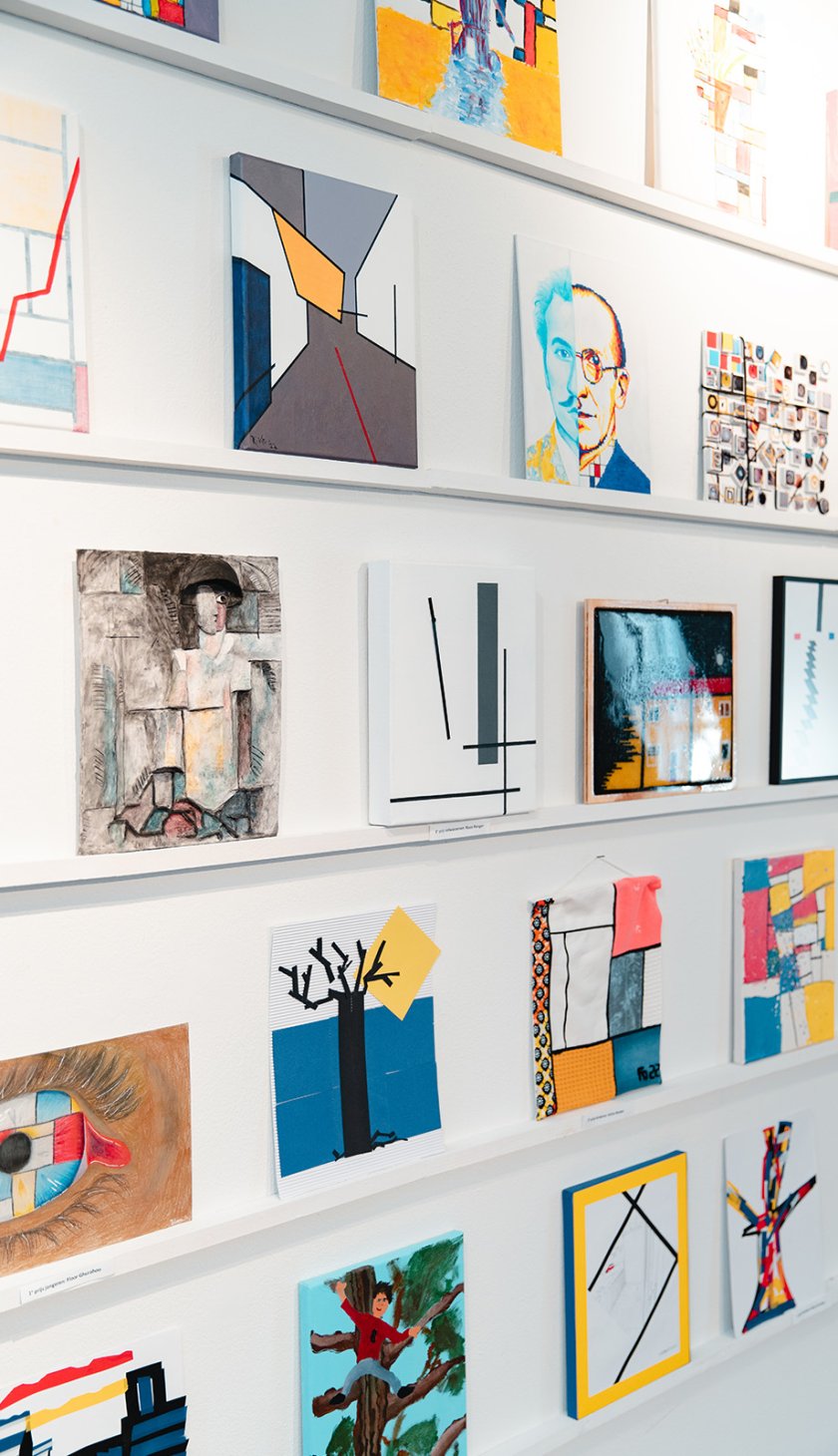 Kunstwerken van Mondriaan Mondriaanhuis, Amersfoort