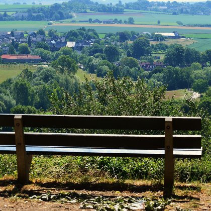 Bench with a view Gulperberg Zuid-Limburg