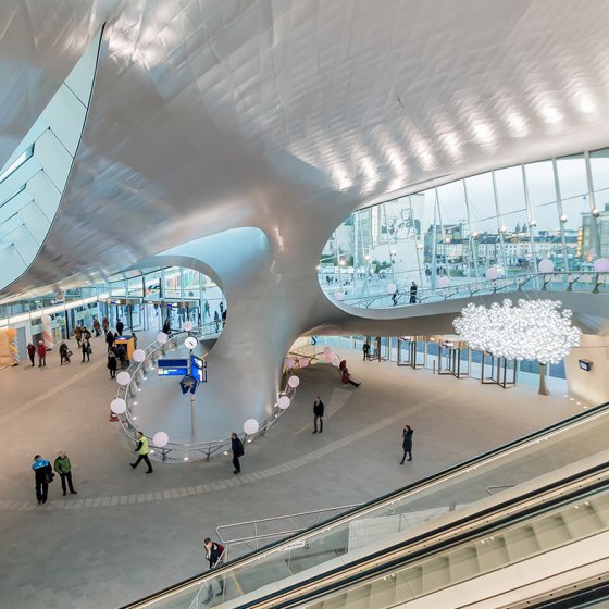 Inside of train station Arnhem