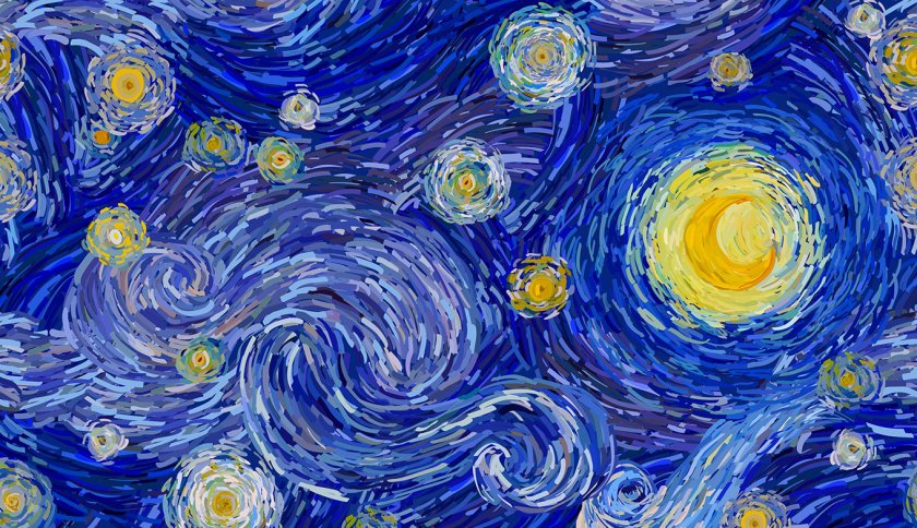 Van Gogh Starry Night © Roselavy via Shutterstock