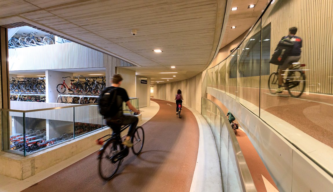 Parking space bicycle Utrecht