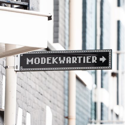 The Modekwartier district in Arnhem