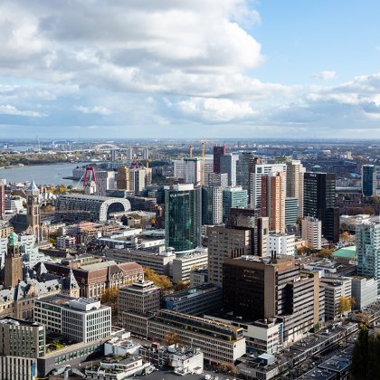 Rotterdam skyline