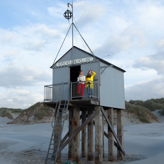 Drenkelinghuisje on wadden island of Terschelling