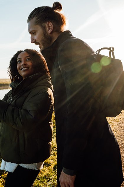 Visitors take pictures of the Oostvaardersplassen Flevoland