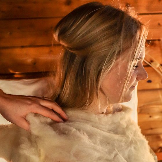 Wellness wool bath
