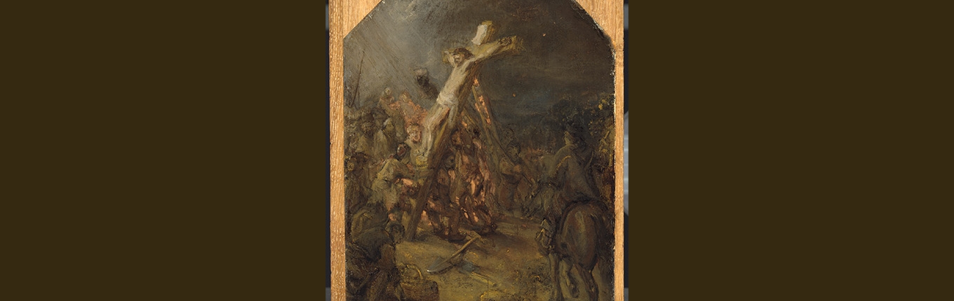 The Raising of the Cross Rembrandt van Rijn