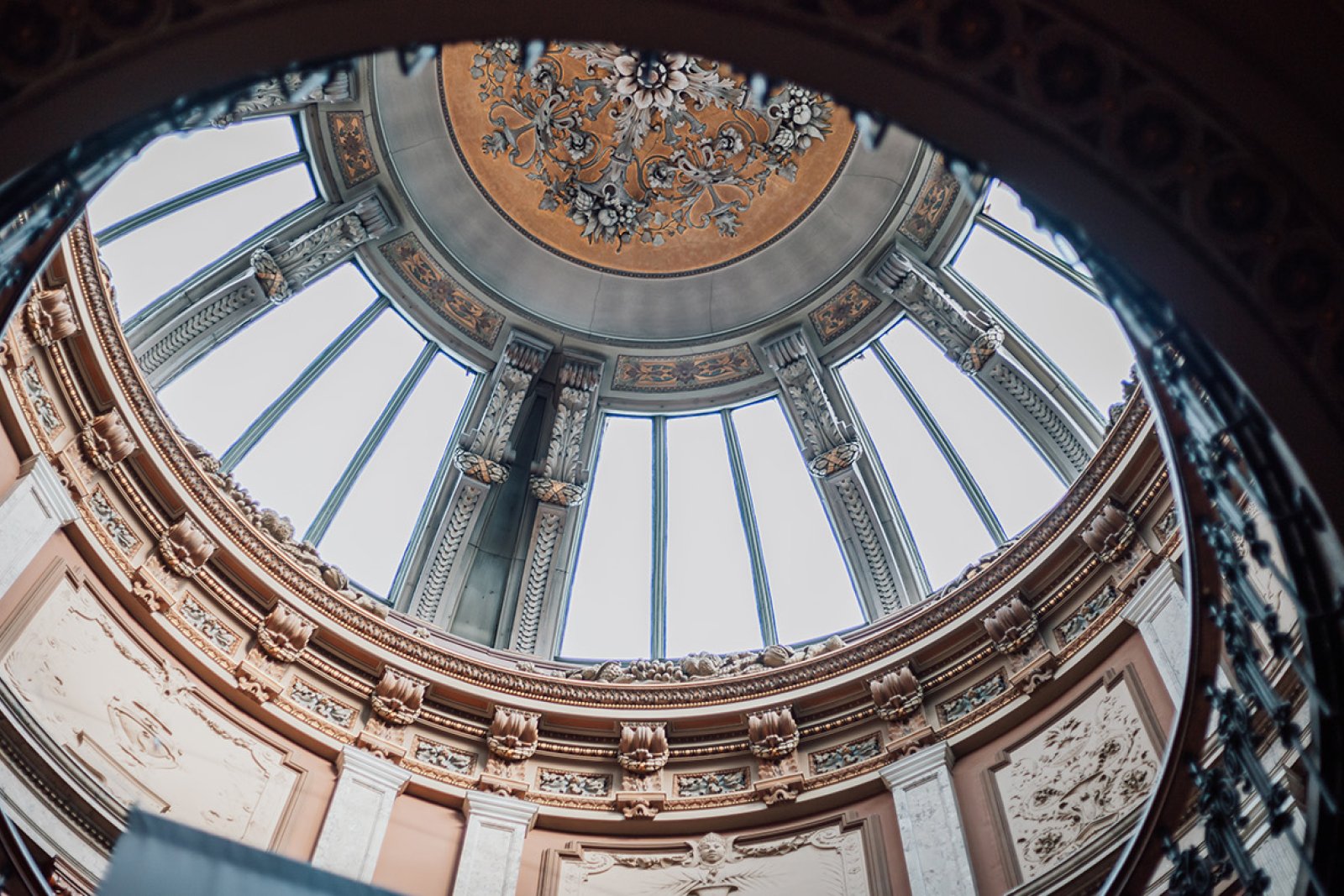 Dome in the roof Teylers Museum Haarlem
