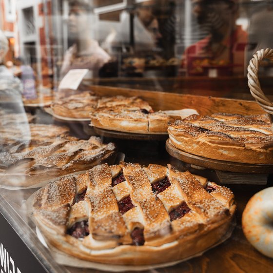 Handmate apple pie in Zuid Limburg