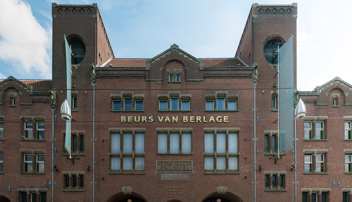 Beurs van Berlage Amsterdam exterior