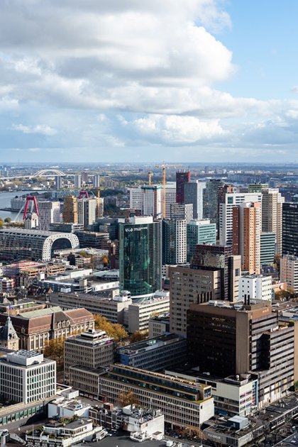 Rotterdam skyline